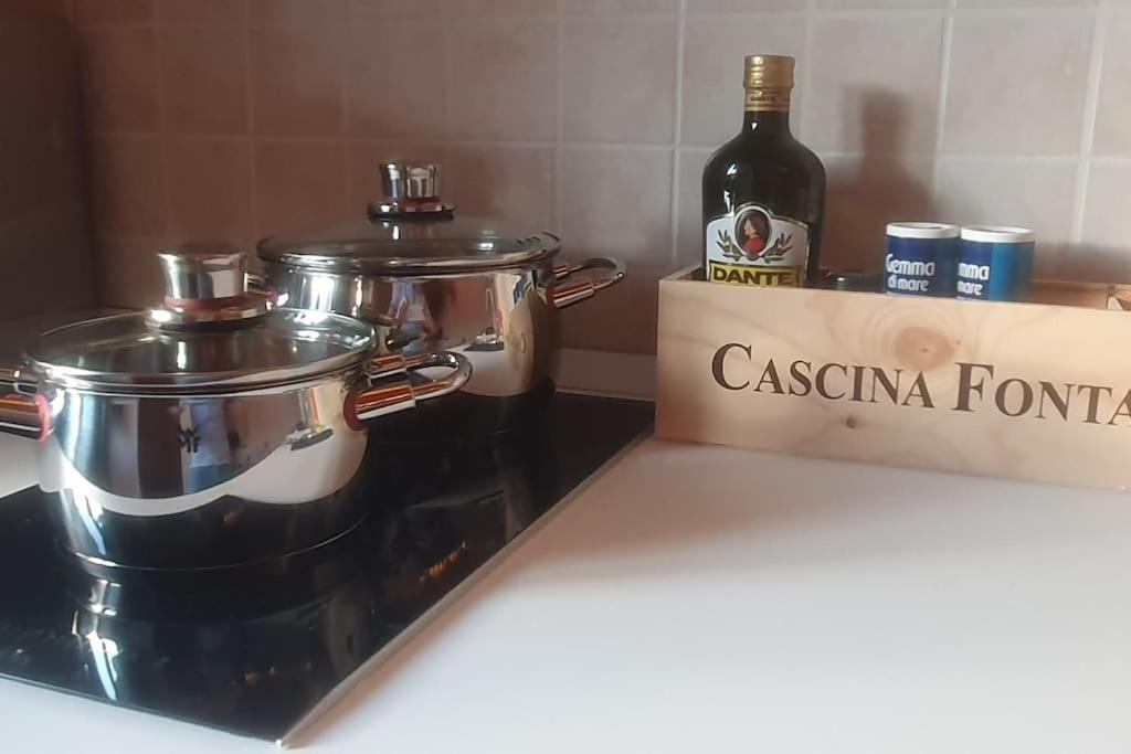 Charming 2.5Room Flat In Center Of Monforte dʼAlba מראה חיצוני תמונה
